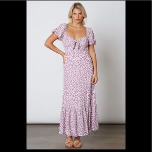 New cotton candy maxi dress